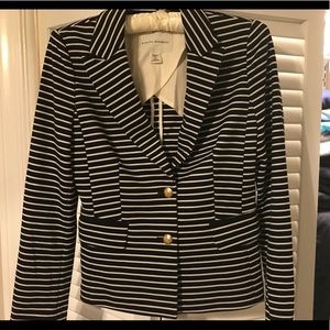 Banana Republic 2P Striped Blazer EUC